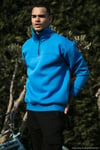 Regular Fit Pamuklu İçi Tüylü Yumuşak Şardonlu Kışlık Erkek Sweat 59053431 Deniz Mavi