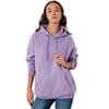 Regular Fit Pamuklu Kapüşonlu Yaka Şardonlu Kışlık Kadın Sweat 5863854 LİLA