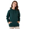Regular Fit Pamuklu Kapüşonlu Yaka Şardonlu Kışlık Kadın Sweat 5863854 NEFTİ