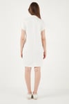 Regular Fit Polo Yaka Mini Kadın Elbise 5866153 EKRU