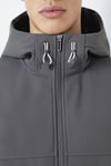 Regular Fit Su İtici Kapüşon Yaka Erkek Mont 0110762-85540 KOYU GRİ