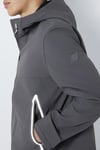 Regular Fit Su İtici Kapüşon Yaka Erkek Mont 0110762-85540 KOYU GRİ