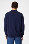 Regular Fit Yarım Fermuarlı Erkek Polo Yaka Kazak BTR4005000000 119 LACİVERT