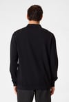 Regular Fit Yarım Fermuarlı Erkek Polo Yaka Kazak BTR4005000000 102 SİYAH