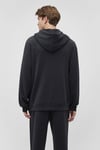 Regular Fit Yarım Fermuarlı Kapüşonlu Erkek Sweat 0S10209-71379 SİYAH