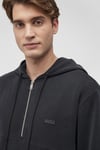 Regular Fit Yarım Fermuarlı Kapüşonlu Erkek Sweat 0S10209-71379 SİYAH