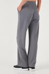 Regular Fit Yüksek Bel Bol Paça Kadın Pantolon 5861279 GRİ