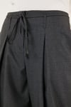 Regular Fit Yüksek Bel Bol Paça Pileli Palazzo Kadın Pantolon 611PL00198 ANTRASİT