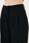 Regular Fit Yüksek Bel Düz Paça Kadın Pantolon 6923873 SİYAH