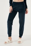 Regular Fit Yumuşak Dokulu Kadife Kadın Pijama Takımı 6094200W4 LACİVERT