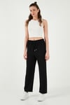 Relaxed Fit Bol Paça Kadın Pantolon 5865826 SİYAH