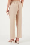 Relaxed Fit Bol Paça Kadın Pantolon 5865826 TAŞ