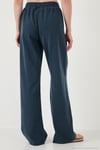 Relaxed Fit Yüksek Bel Bol Paça Kadın Pantolon 668YP5040 LACİVERT
