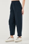 Relaxed Fit Yüksek Bel Daralan Paça Kadın Pantolon 668YP5456 LACİVERT