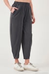 Relaxed Fit Yüksek Bel Daralan Paça Kadın Pantolon 668YP5456 ANTRASİT