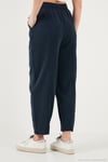 Relaxed Fit Yüksek Bel Daralan Paça Kadın Pantolon 668YP5456 LACİVERT