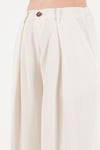 Relaxed Fit Yüksek Bel Geniş Paça Kadın Pantolon 668YP5515 TAŞ