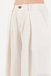 Relaxed Fit Yüksek Bel Geniş Paça Kadın Pantolon 668YP5515 TAŞ