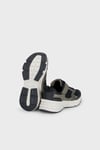 Retro-Graph Logolu Sneaker Erkek Çocuk Ayakkabı 403857L OLBK Zeytin Yeşili-Siyah