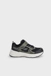 Retro-Graph Logolu Sneaker Erkek Çocuk Ayakkabı 403857L OLBK Zeytin Yeşili-Siyah
