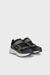 Retro-Graph Logolu Sneaker Erkek Çocuk Ayakkabı 403857L OLBK Zeytin Yeşili-Siyah