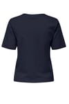 rex % 100 Pamuk Regular Fit V Yaka Kadın T Shirt 15352294 KOYU LACIVERT