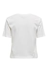 rex % 100 Pamuk Regular Fit V Yaka Kadın T Shirt 15352294 KREM