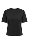 rex % 100 Pamuk Regular Fit Yuvarlak Yaka Kadın T Shirt 15344612 SİYAH