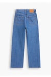 Ribcage Pamuklu Yüksek Bel Straight Fit Jeans Kadın Kot Pantolon A7743-0002 MAVİ