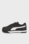 Roma Feminine Wns Logolu Hakiki Deri Sneaker Kadın Ayakkabı 39860902 SİYAH-BEYAZ