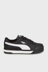 Roma Feminine Wns Logolu Hakiki Deri Sneaker Kadın Ayakkabı 39860902 SİYAH-BEYAZ