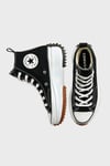 Run Star Hike Bilekli Sneaker Kadın Ayakkabı 166800C 001 SİYAH-BEYAZ