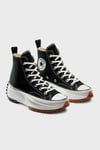 Run Star Hike Bilekli Sneaker Kadın Ayakkabı 166800C 001 SİYAH-BEYAZ