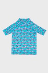 Santana Uv Korumalı Kısa Kollu Mayo Erkek Çocuk T Shirt ST2631000003 MAVİ
