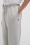 Şardonlu Loose Fit Normal Bel Lastikli Paça Erkek Eşofman Altı 0010549-80018 AÇIK GRİ