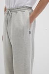 Şardonlu Loose Fit Normal Bel Lastikli Paça Erkek Eşofman Altı 0010549-80018 AÇIK GRİ