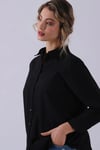 SD Luxury Oversize Bayan Gömlek 6781001 SİYAH