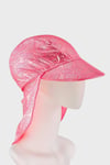 Serpina Fuchsia Junior Desenli UPF 50+ Korumalı Güneş Kız Çocuk Şapka SK2614000004 FUŞYA