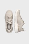Skech-Air Dynamight Logolu Sneaker Kadın Ayakkabı 150373 NTGD Natural-Gold