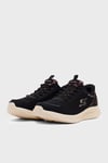 Skech-Lite Pro 2.0 Logolu Desenli Sneaker Kadın Ayakkabı 150625TK BKLD SİYAH-LEOPAR