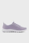 Skechers Arch Fit Logolu File Detaylı Sneaker Kadın Ayakkabı 104377 LAV LAVANTA