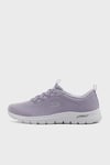 Skechers Arch Fit Logolu File Detaylı Sneaker Kadın Ayakkabı 104377 LAV LAVANTA