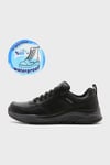 Skechers Bengao-Hombre Deri Karışımlı Su Geçirmez Casual Erkek Ayakkabı 210021 BKGY SİYAH-GRİ