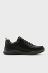 Skechers Bengao-Hombre Deri Karışımlı Su Geçirmez Casual Erkek Ayakkabı 210021 BKGY SİYAH-GRİ