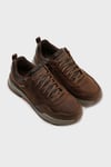 Skechers Bengao-Hombre Deri Karışımlı Su Geçirmez Casual Erkek Ayakkabı 210021 CDB KOYU KAHVE