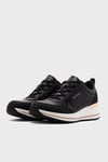 Skechers Billion 2 Logolu Kalın Dolgulu Taban Sneaker Bayan Ayakkabı 177345 BLK SİYAH