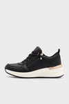 Skechers Billion 2-Side Door Logolu Fermuar Detaylı Sneaker Kadın Ayakkabı 177336 BLK SİYAH