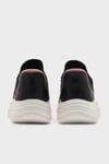 Skechers Bobs Flex Logolu Slip-On Sneaker Kadın Ayakkabı 117502 BLK SİYAH