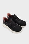 Skechers Bobs Flex Logolu Slip-On Sneaker Kadın Ayakkabı 117502 BLK SİYAH