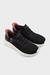 Skechers Bobs Flex Logolu Slip-On Sneaker Kadın Ayakkabı 117502 BLK SİYAH